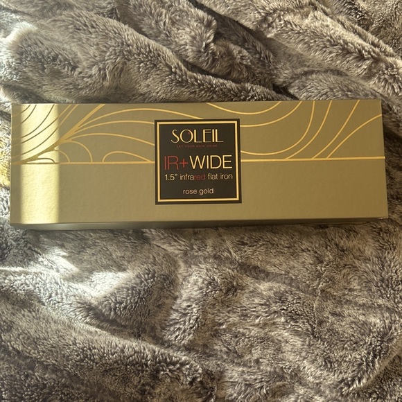 Solei IR+WIDE Infrared Flat Iron rose gold